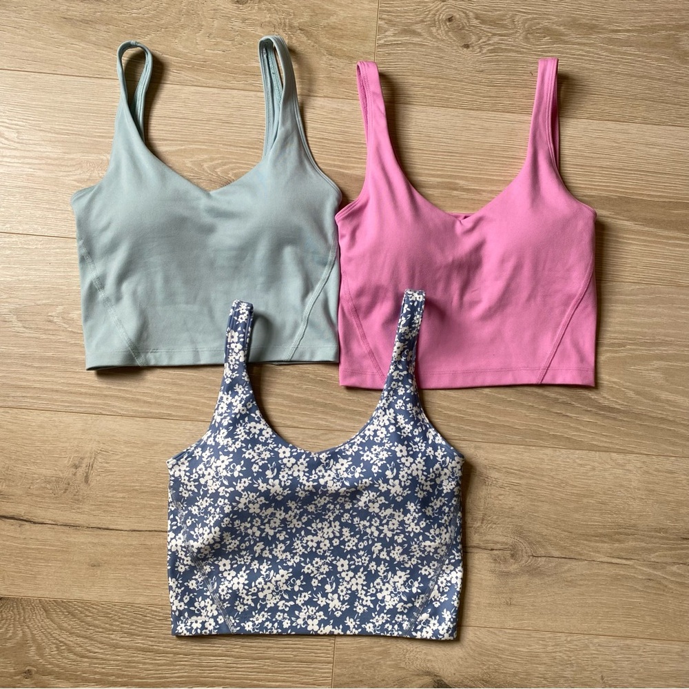 3 Gilly Hicks Recharge Tank Tops XS